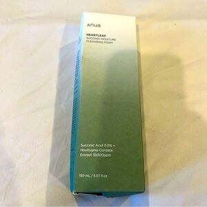 Anua Heartleaf Succinic Moisture Cleansing Foam 150ml